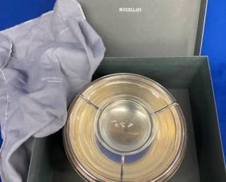 BUCCELLATI SERVING PIECE W/BOX