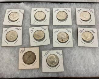 SILVER KENNEDY 1/2'S 1964