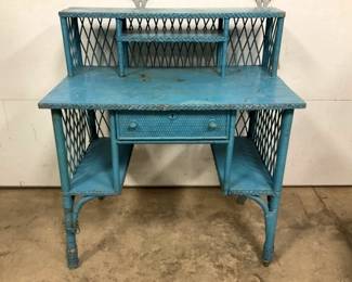 HAYWOOD WAITFIELD WICKER DESK