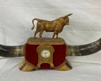 VERY UNUSUAL VINTAGE FIGURAL CLOCK