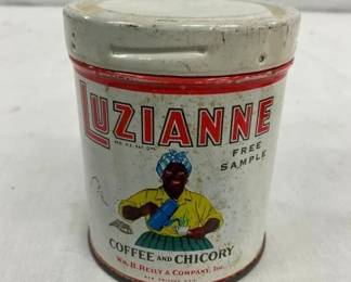 WHITE LUZIANNE SAMPLER TIN