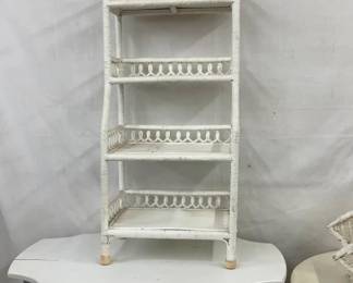 WICKER WHAT NOT SHELF