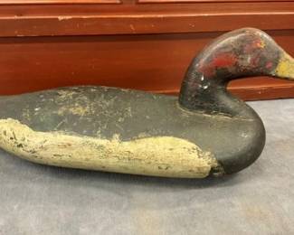 EARLY WOODEN DECOY 17X7