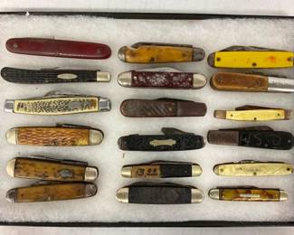 COLLECTION POCKET KNIVES BARLOW
