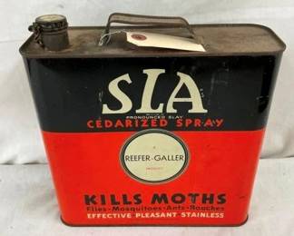 1G. SLA KILLS MOTHS CAN
