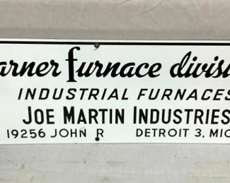 SSP VARNER FURNANCE DIVISION SIGN 24X8