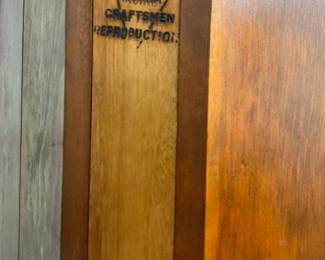 CRAFTSMAN REPRODUCTION