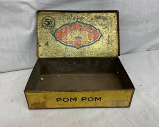 INSIDE VIEW CIGAR TIN