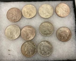 PEACE SILVER DOLLARS