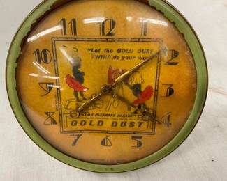 BLACK AMERICANA CLOCK