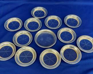 (13) 19 0Z COASTERS W/ SILVER