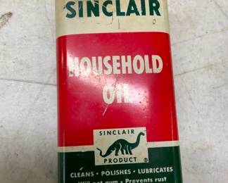 SINCLAIR HOUSEHOLD CAN W/ DINO