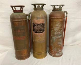 BRASS/COPPER FIRE EXTINGISHERS