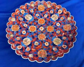 12IN IMARIE JAPANESE PLATE