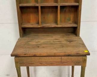 EARLY 1800'S STEPBACK STORE CUPBOARD