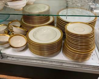 LENOX CHINA W/ GOLD TRIM