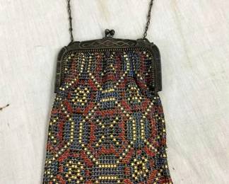 WHITING AND DAVIS VINTAGE MESH PURSE