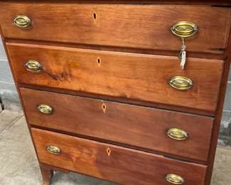 W/ INLAID KEY HOLES