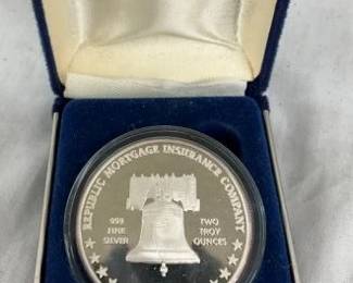 2 OZ SILVER CONSTITUTION COIN