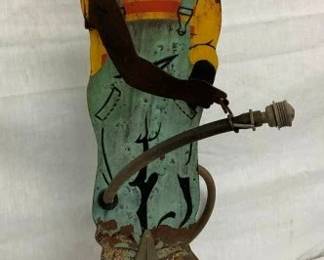 EARLY BLACK AMERICANA SPRINKLER