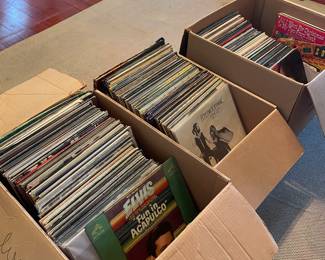 Collection of Vintage Vinyl Records.  Many good Titles
