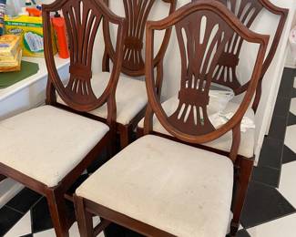 Set of four matching Chairs 
