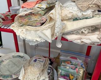 Lace and Linens , not sorted yet 