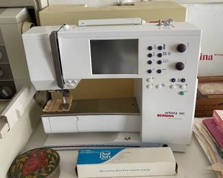 A Second Bernina Sewing Machine and Accessories 