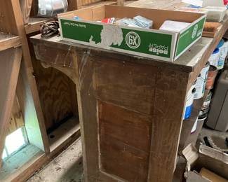 Original Store Counter from 1800s Eibands Department Store in Galveston 