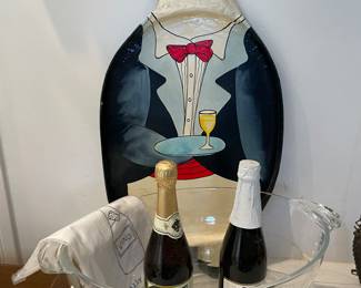 Penguin Tray and Ice Bucket 