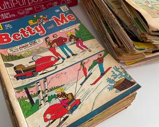 Vintage Comics, Some with Missing Covers, Some Good Covers