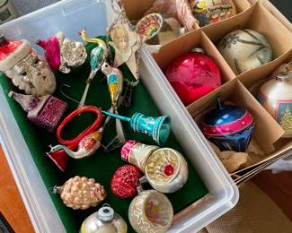 Vintage Christmas Ornaments 