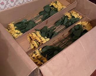 Vintage Sunflowers by the box