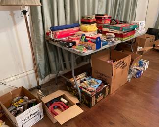 Misc vintage games and puzzles 