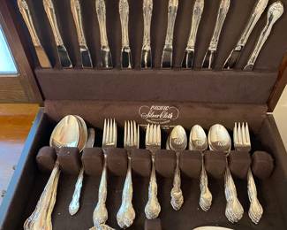 Vintage Community Flatware/Service/Chest