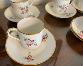 Vintage Demitasse Set Limoges France