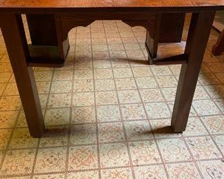 Antique Oak Card /Game Table