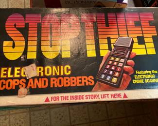Electronic Cops Robbers Vintage Game