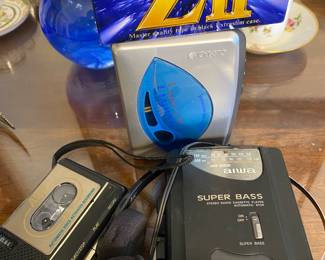 Walkman with Headphones.