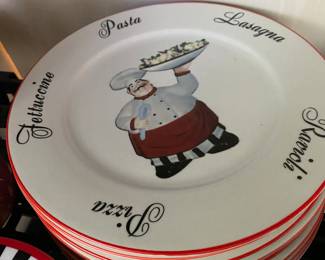 Emerald Pizza Pasta Plates, Mugs, Bowls!!