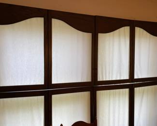 Mid Century Asian Style Shutters