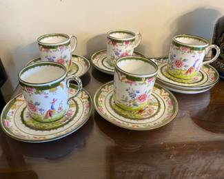 Vintage Demitasse Set Coalport England