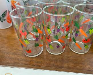 Vintage Juice Glasses