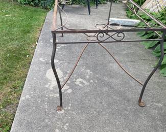 Frame for a Patio Table