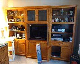 Oak cabinet