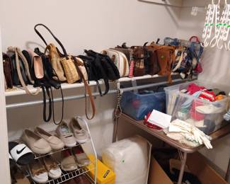 Purses, shoes