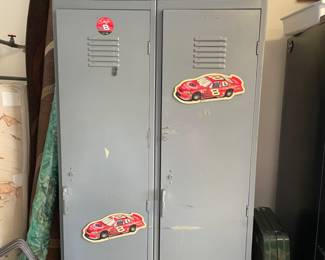 lockers, old trunk