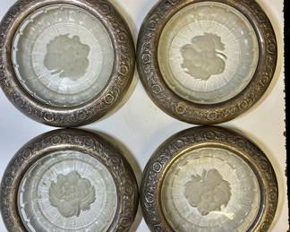 sterling coaster set