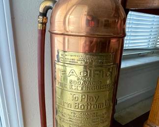 copper fire extinguisher