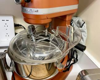 KitchenAid mixer in COPPER color